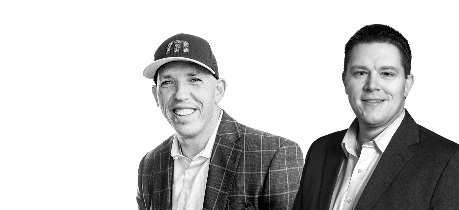 Adam Stoker (left) and Stuart Butler (right), co-hosts of Destination Discourse.
